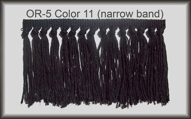 Narrow Band Brush  Rug Fringe